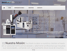 Tablet Screenshot of omnilab.com.ar